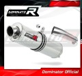 wydech tłumik DOMINATOR Okrągły pasujący do motocykla Suzuki SV 650 S 1999 - 2002 2