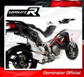 decat mid muffler DOMINATOR Mid Pipe fits to MTS 1200 / 1200 S MULTISTRADA 2015  2017 6