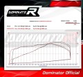 wydech tłumik DOMINATOR HP3 pasujący do motocykla Yamaha YZF R3 2015 - 2018 4
