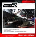 exhaust muffler DOMINATOR GP2 fits to Suzuki GSXR 600 K6 K7 2006  2007 4