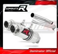 εξάτμιση τελικό DOMINATOR GP1 κατάλληλο για μοτοσυκλέτα Honda VTR 1000F Firestorm 2002 - 2006