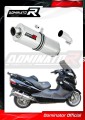 wydech tłumik DOMINATOR Owalny pasujący do motocykla Suzuki BURGMAN 650 - 2013