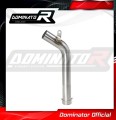 decat mid muffler DOMINATOR Mid Pipe fits to YAMAHA FZ6 2004  2010