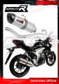 complete exhaust system with muffler DOMINATOR Full System HP1 fits to Suzuki GSX S 125 2017  2019