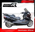 wydech tłumik DOMINATOR Okrągły pasujący do motocykla Suzuki BURGMAN 650 - 2013  3