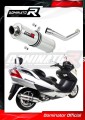 wydech tłumik DOMINATOR Okrągły pasujący do motocykla Suzuki BURGMAN 400 2003 - 2006