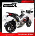 decat mid muffler DOMINATOR Mid Pipe fits to MTS 1200 / 1200 S MULTISTRADA 2015  2017 5