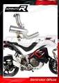 decat mid muffler DOMINATOR Mid Pipe fits to MTS 1200 / 1200 S MULTISTRADA 2015  2017