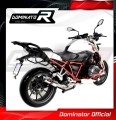 εξάτμιση τελικό DOMINATOR GP1 κατάλληλο για μοτοσυκλέτα BMW R1200R 2015 - 2018 3